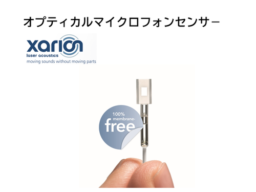 オプティカルマイクロフォン (Xarion) | ポニー工業株式会社 オプティカルマイクロフォン (Xarion) | ポニー工業株式会社